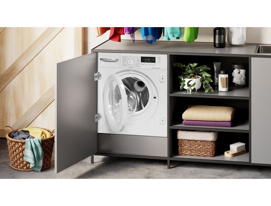 BOSCH - Lave linge sechant encastrable WKD28260FR, Auto Dry