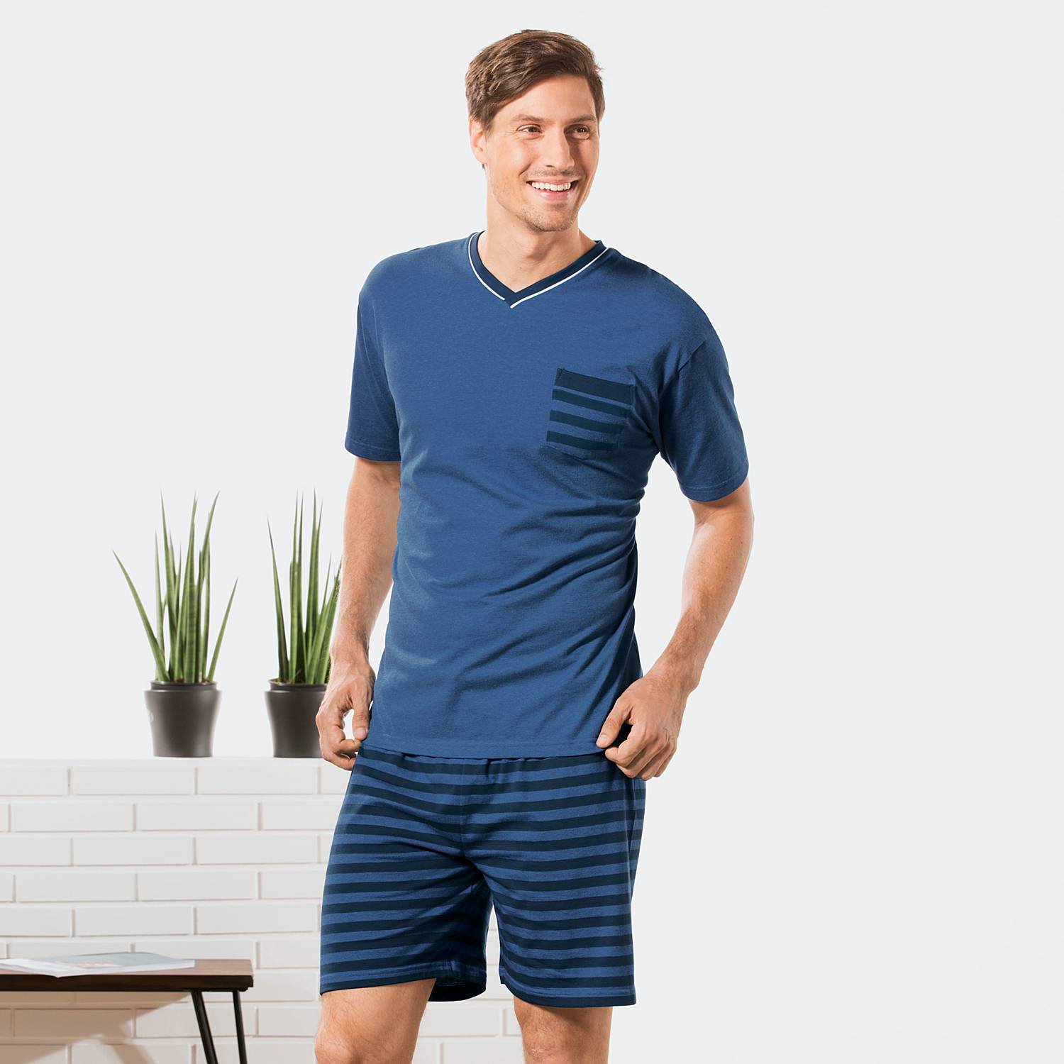 REDBEST Single-Jersey Herren-Shorty