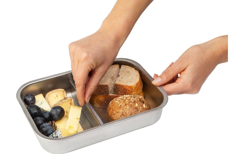 Lunchbox Make & Take 2 l, SilberZnünibox