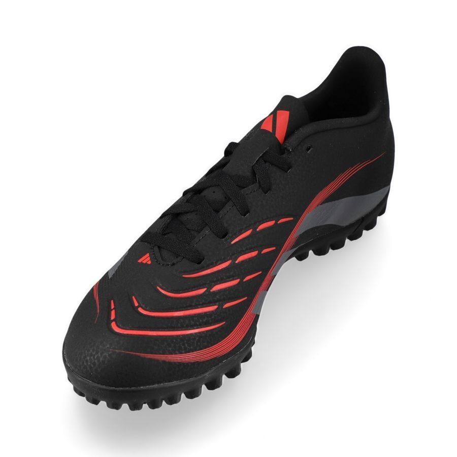adidas Predator Club TF Stealth Victory - Noir/Gris/Lucid Red Enfant
