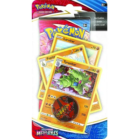 Pokemon - Sword & Shield 5 Battle Styles Premium Checklane, 1 Stück, 2-fach sortiert, Englisch