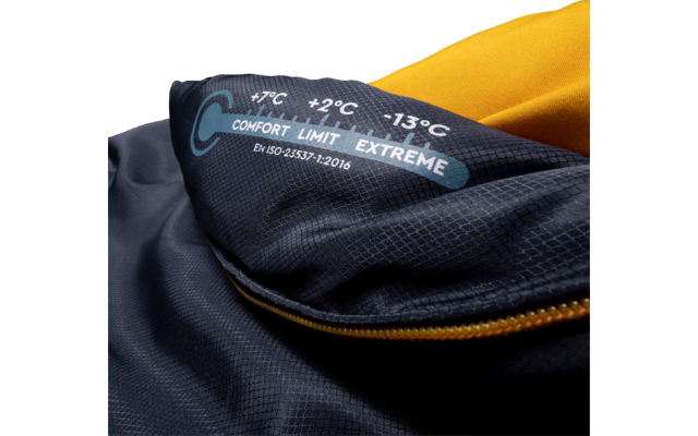 Tambu Sayan Deckenschlafsack Recyceltes Polyester mit Kapuze 3-Jahreszeiten 230 cm