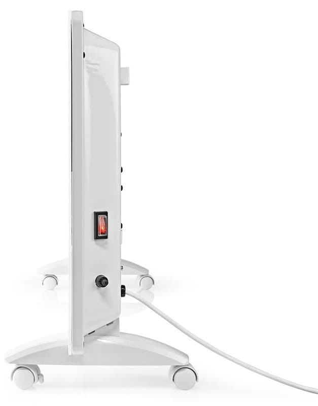 Nedis SmartLife Elradiator | Wi-Fi | Velegnet til badeværelse | Glas panel | 2000 W | 2 Varmeindstillinger | LED | 15