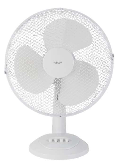 NORDIC HOME CULTURE Skrivebordsventilator, 310mm, tre hastigheder 40w