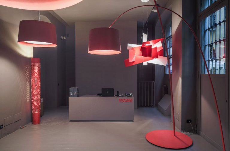 Foscarini Twice as Twiggy booglamp LED Ø80 wit