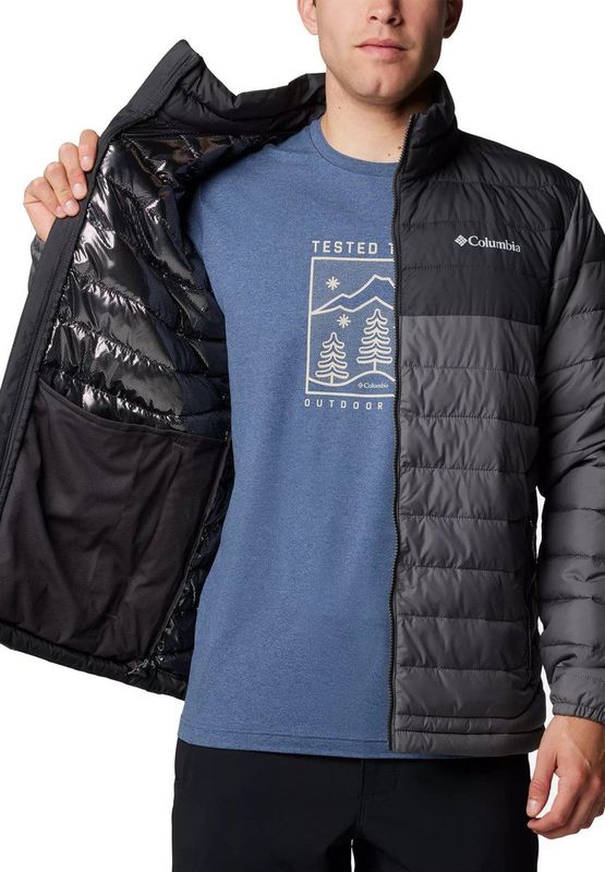 Columbia - Powder Lite II Jacket - Jas - City Grey/Shark - 100% Polyester