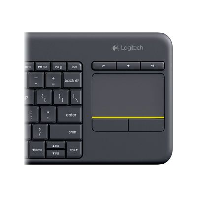 Logitech K400 Plus - clavier sans fil Azerty - avec pavé tactile intégré