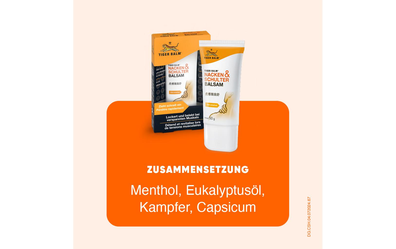Nacken & Schulter Balsam 50 gBalsam gegen Verspannungen