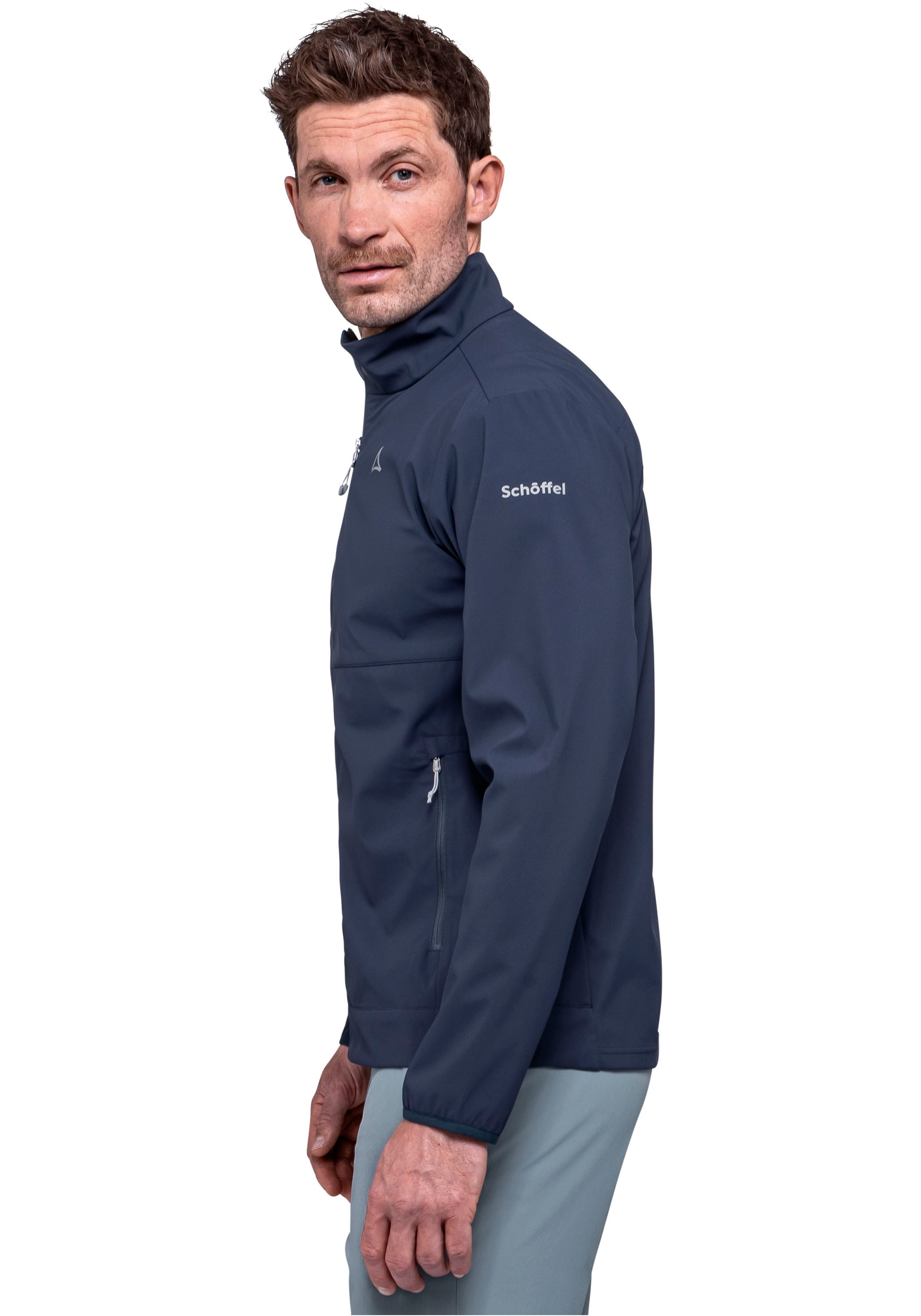 Schöffel Softshelljacke »Softshell Jk Style Mirusha MNS« Winddicht, atmungsaktiv Übergangsjacke