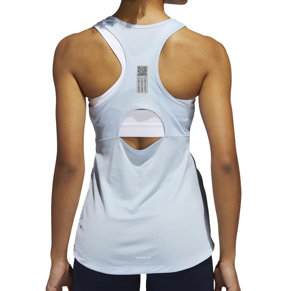 Adidas Débardeur bleu ciel femme Adidas P.Blue Tank Ciel