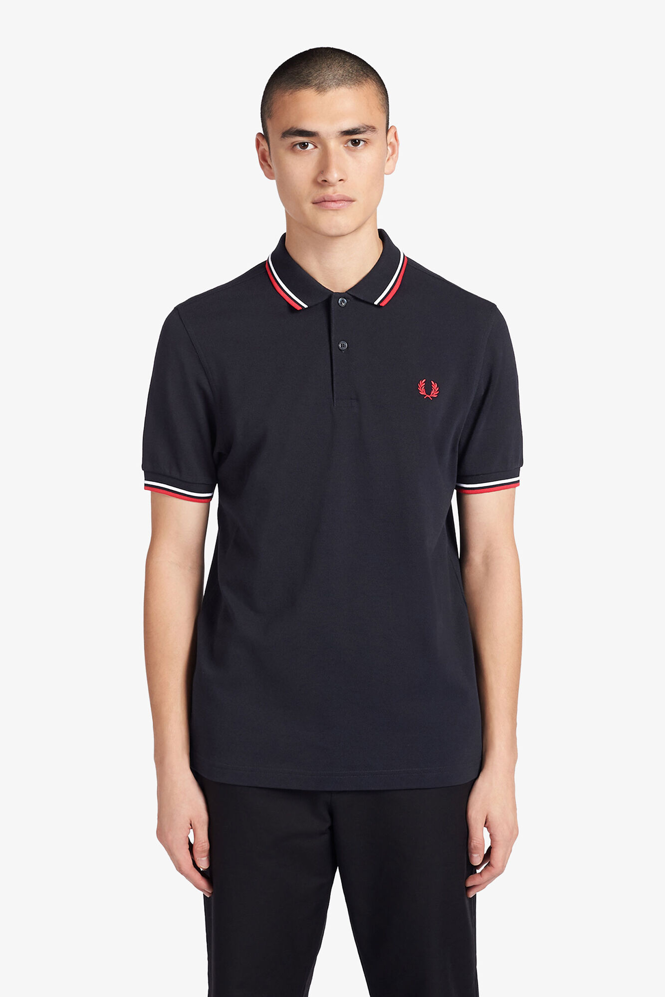 Camisa Fred Perry - Azul Marinho