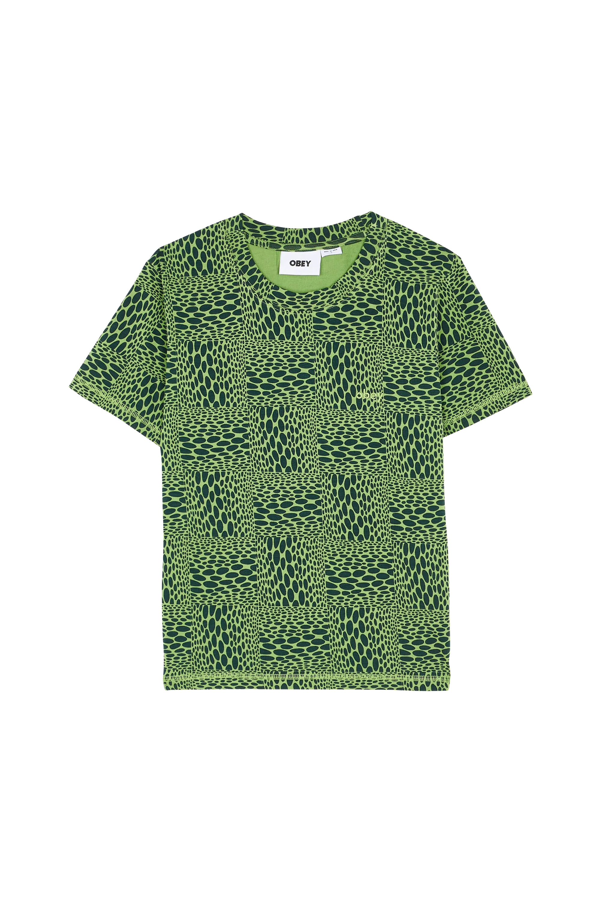 OBEY T-shirt JUBATUS TEE  Vert