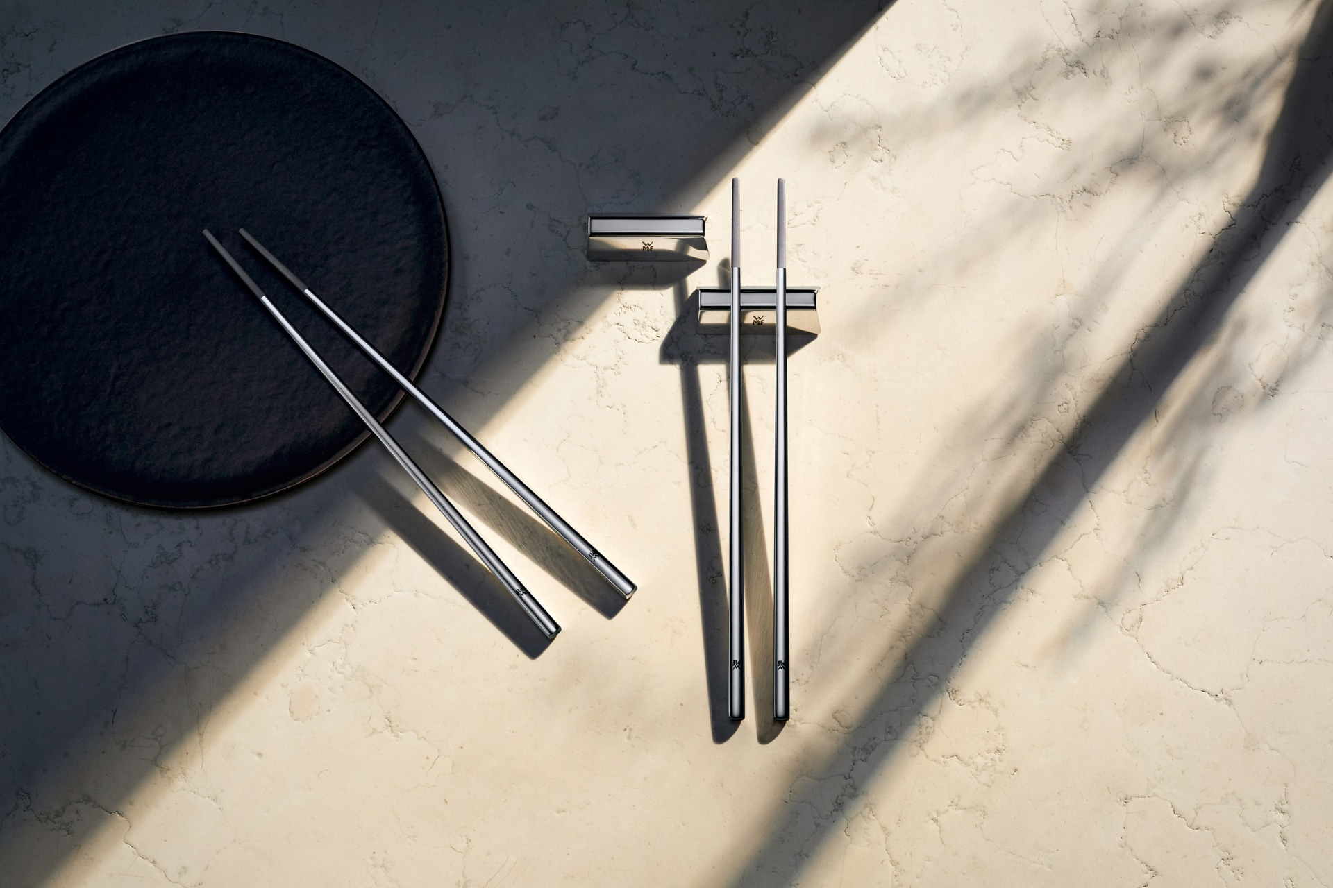 WMF Essstäbchen-Set NUOVA 4-teilig Edelstahl