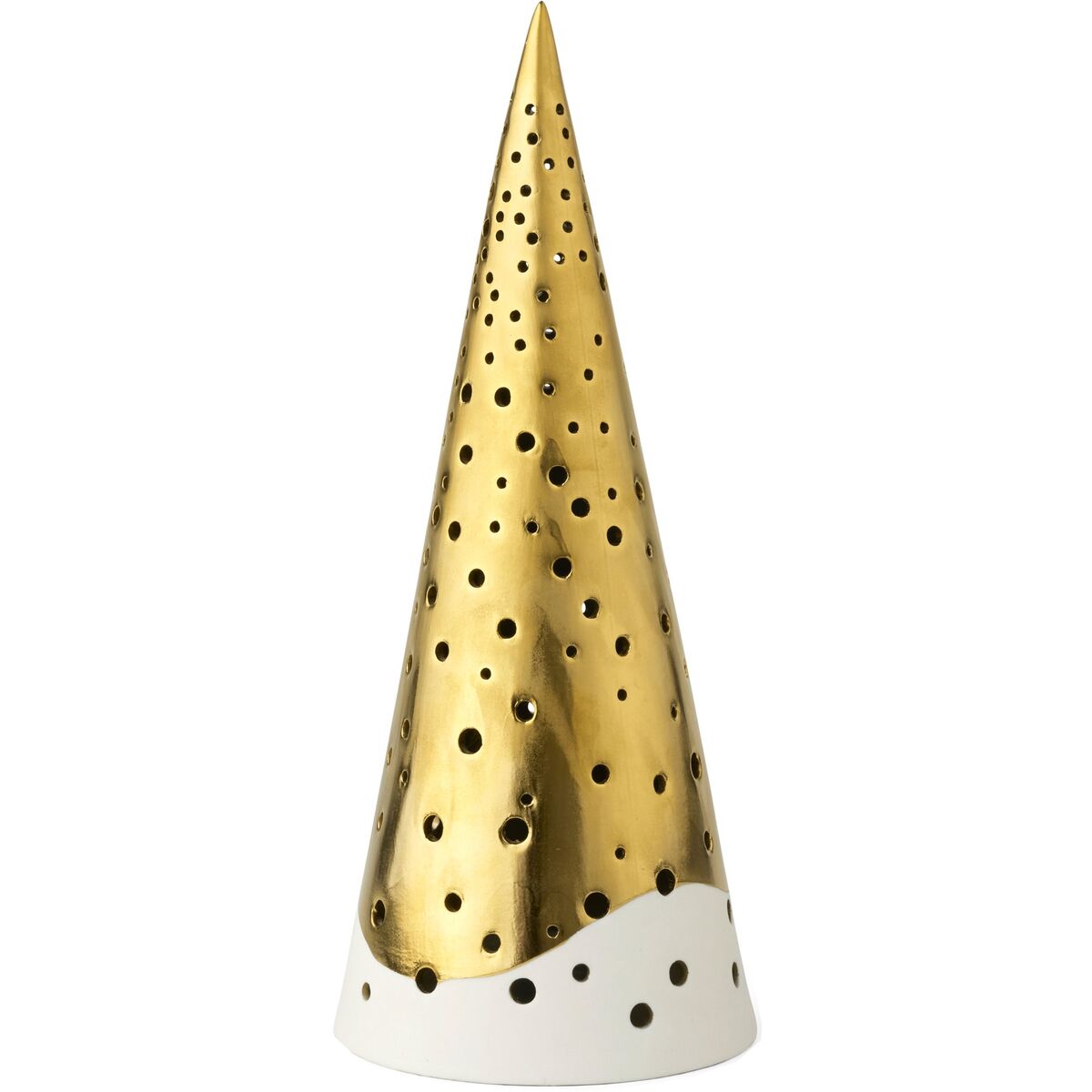 Nobili lyslykt gull, 25,5 cm