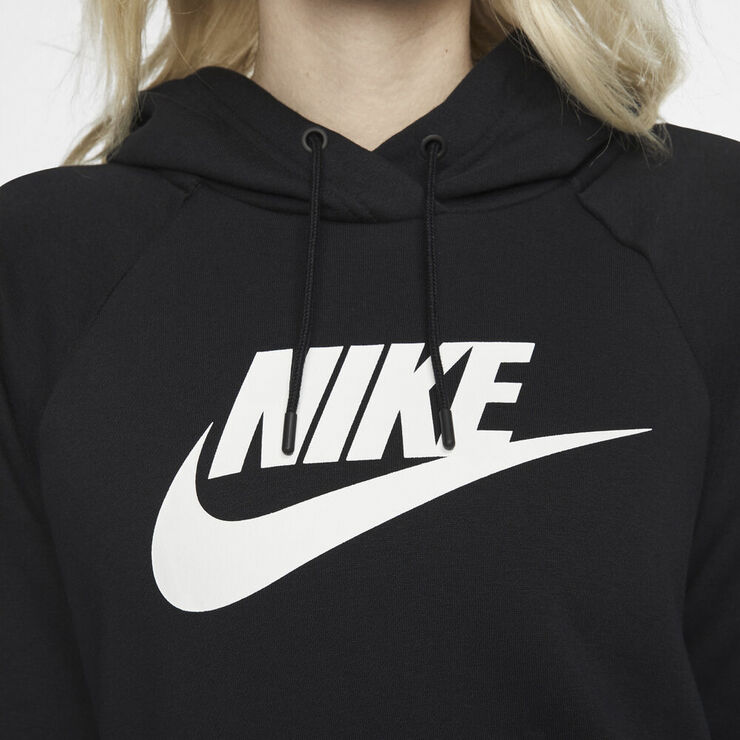 Nike Sportswear Essential Fleece hættetrøje Sort
