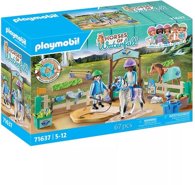 Playmobil 71637 Horses of Waterfall Byggesett Moderne Rideskole