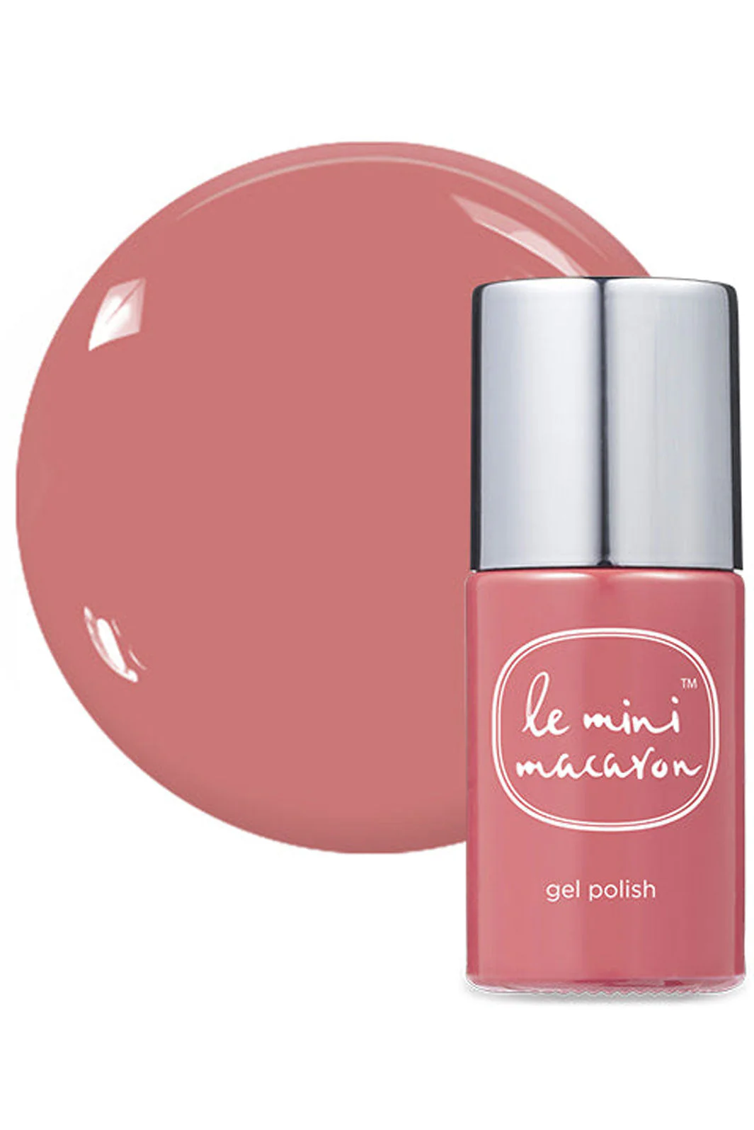Le Mini Macaron Neglelak Gel rose buttercreme