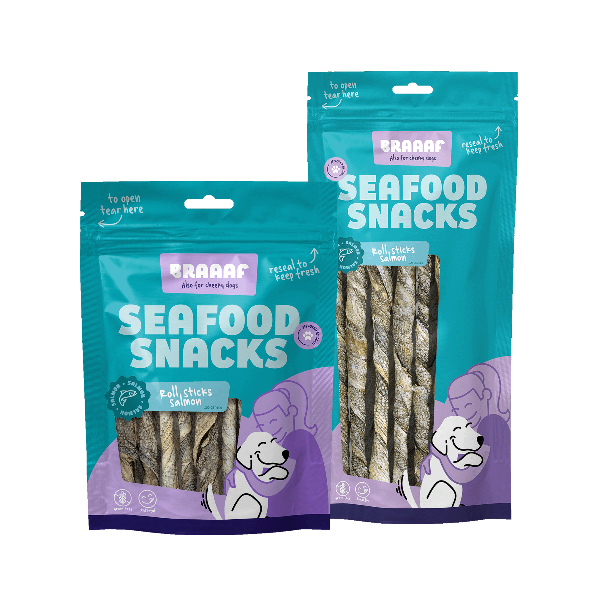 Braaaf Vissnack Zalm Rol