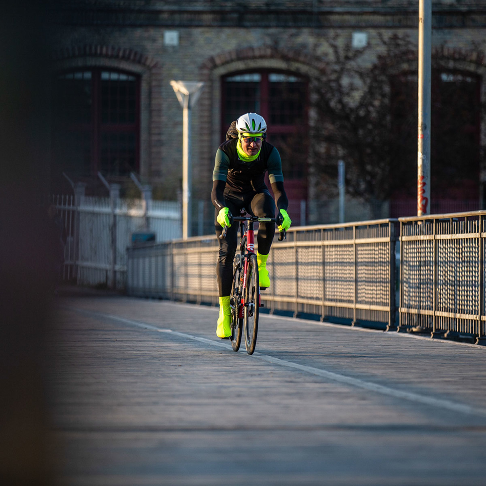 GripGrab Ride Windproof Fietshandschoenen Hi-Vis Geel