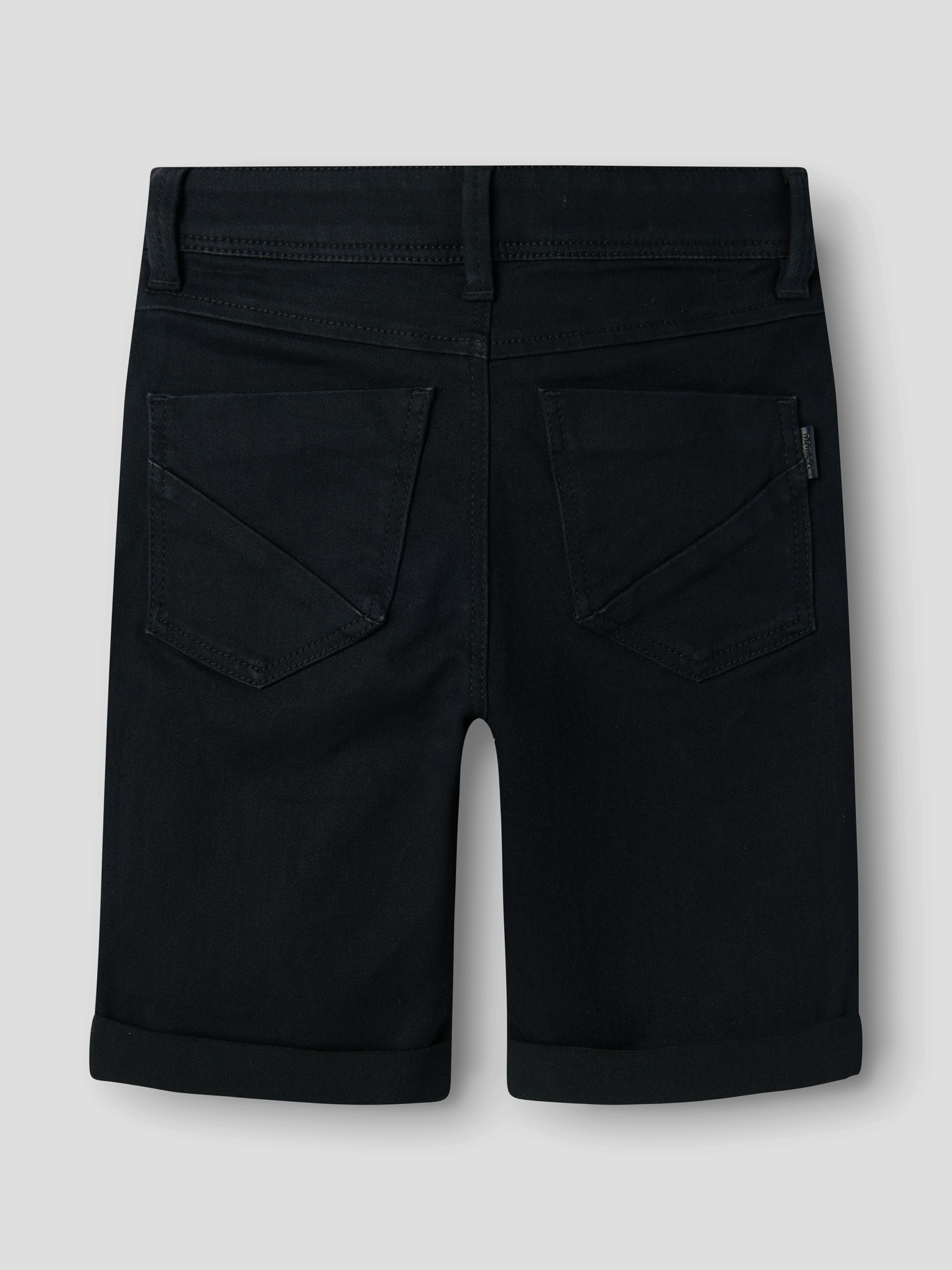 Name It Jeansshorts »NKMSILAS SLIM DNM L SHORTS 2272-TX NOOS« Baumwollmischung, Stretch, Umschlagsaum