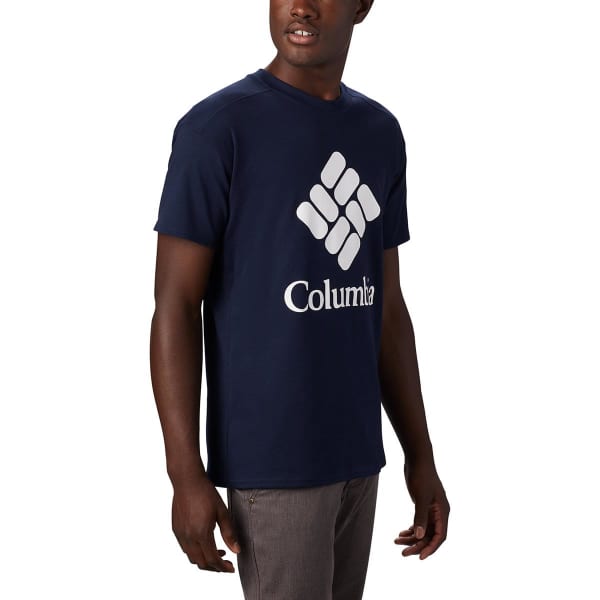 T-shirt COLUMBIA LODGE LOGO TEE COLLEGIATE NAVY