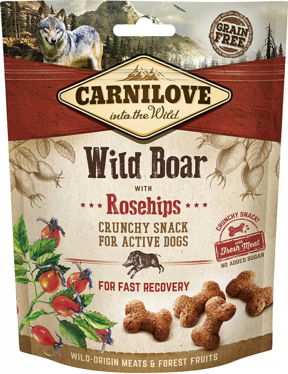 Carnilove Crunchy Snack Vildsvin - 200 g