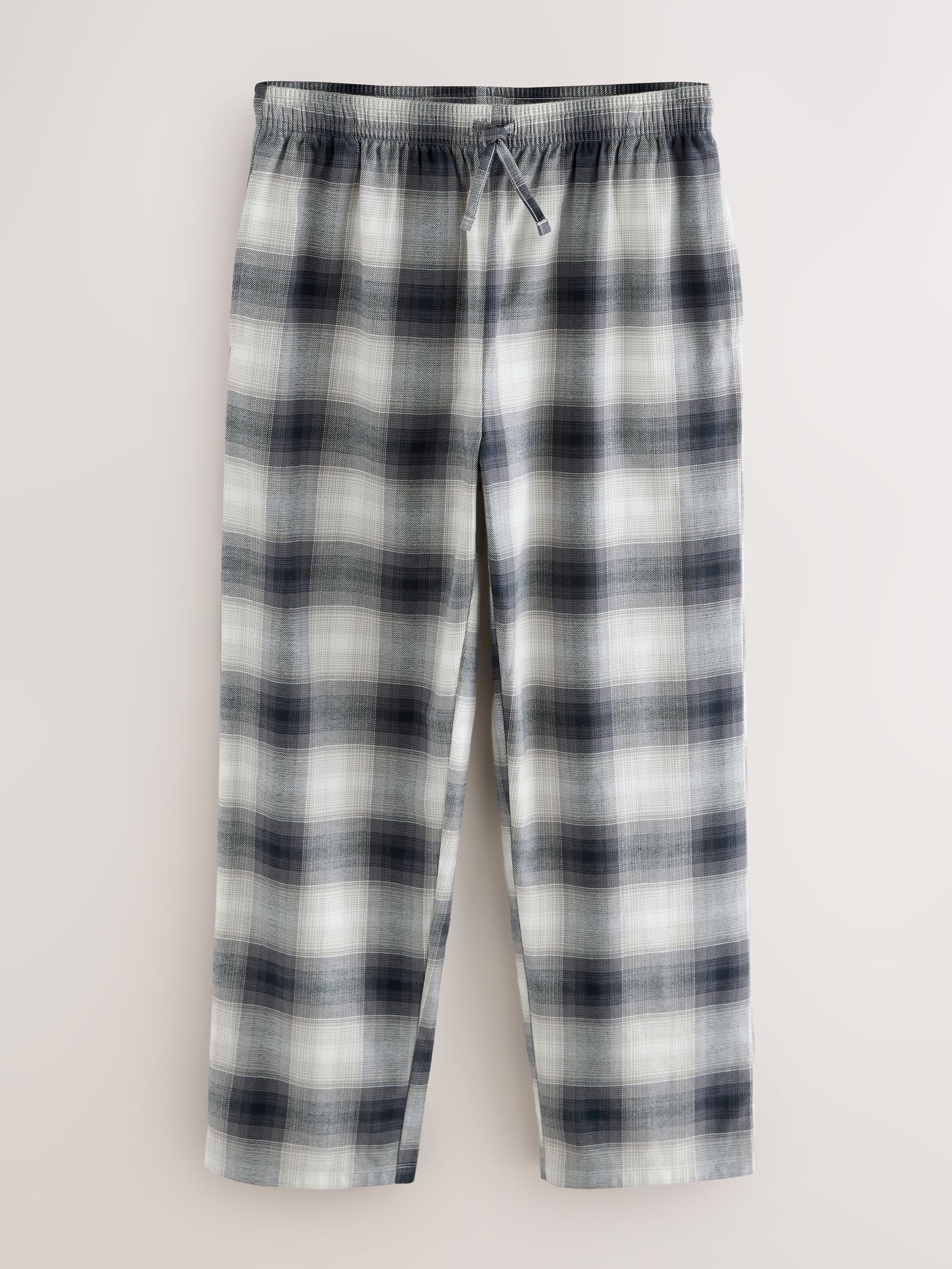 Leisteen grijs - Long Sleeve Embroidered Quarter Zip Pyjamas Set