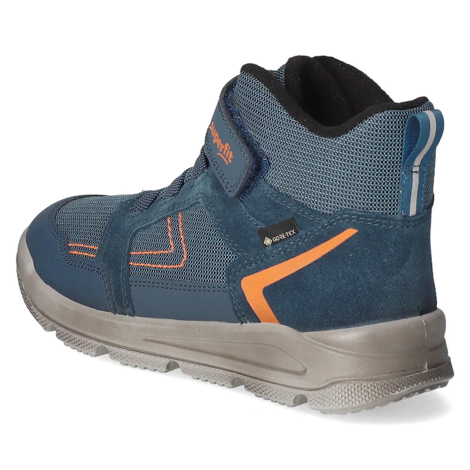 Superfit Winterstiefeletten MARS - blau/orange