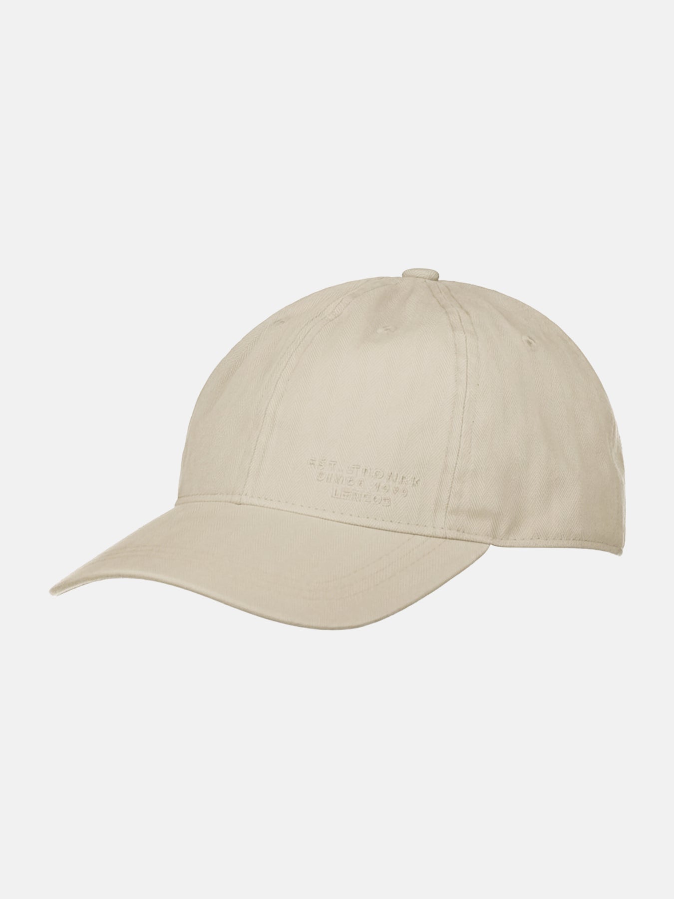 Cap mit Fischgratstruktur