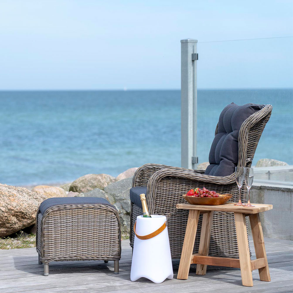 Houten bankje Jules small Naturel