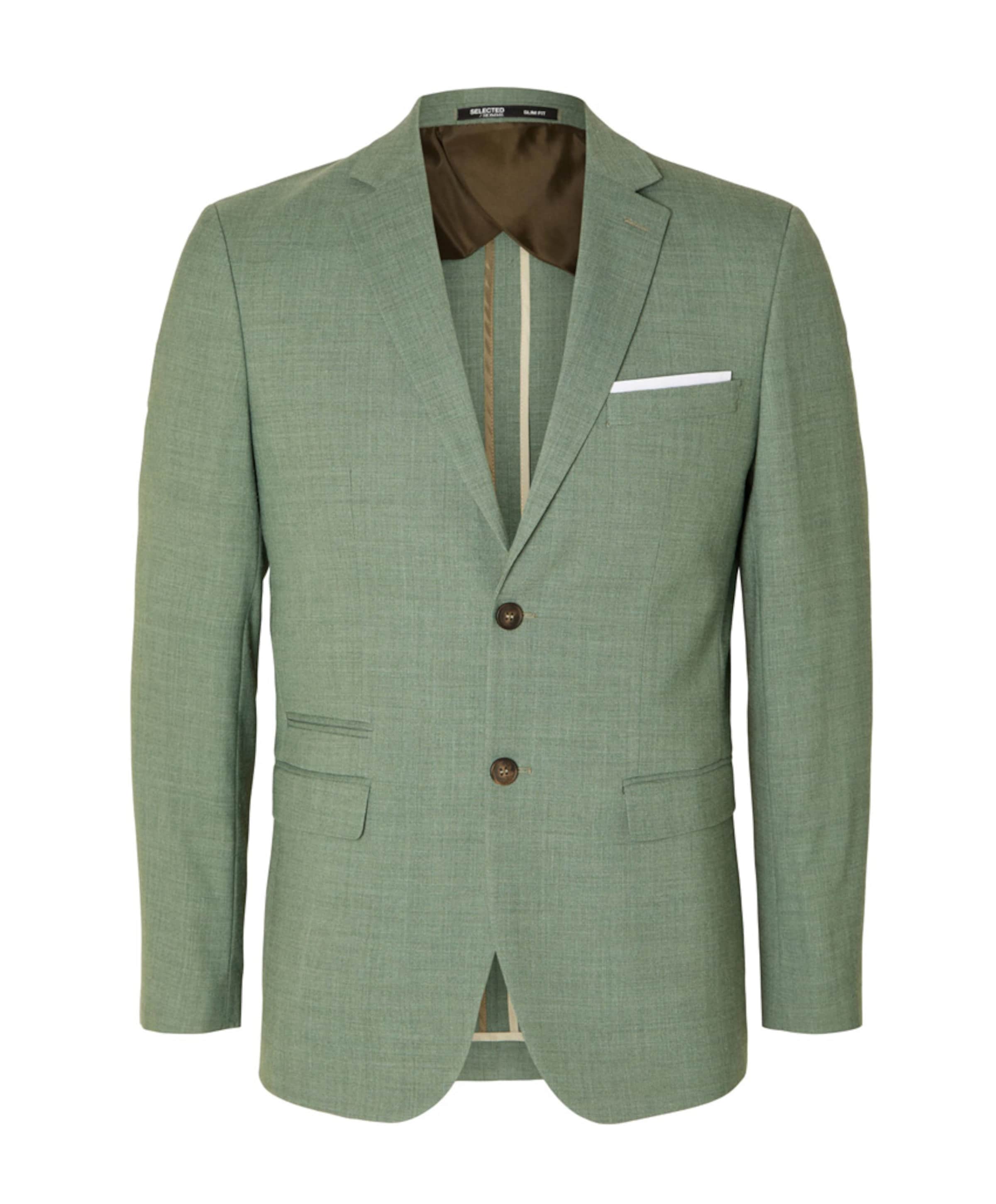 Selected Heren colbert groen