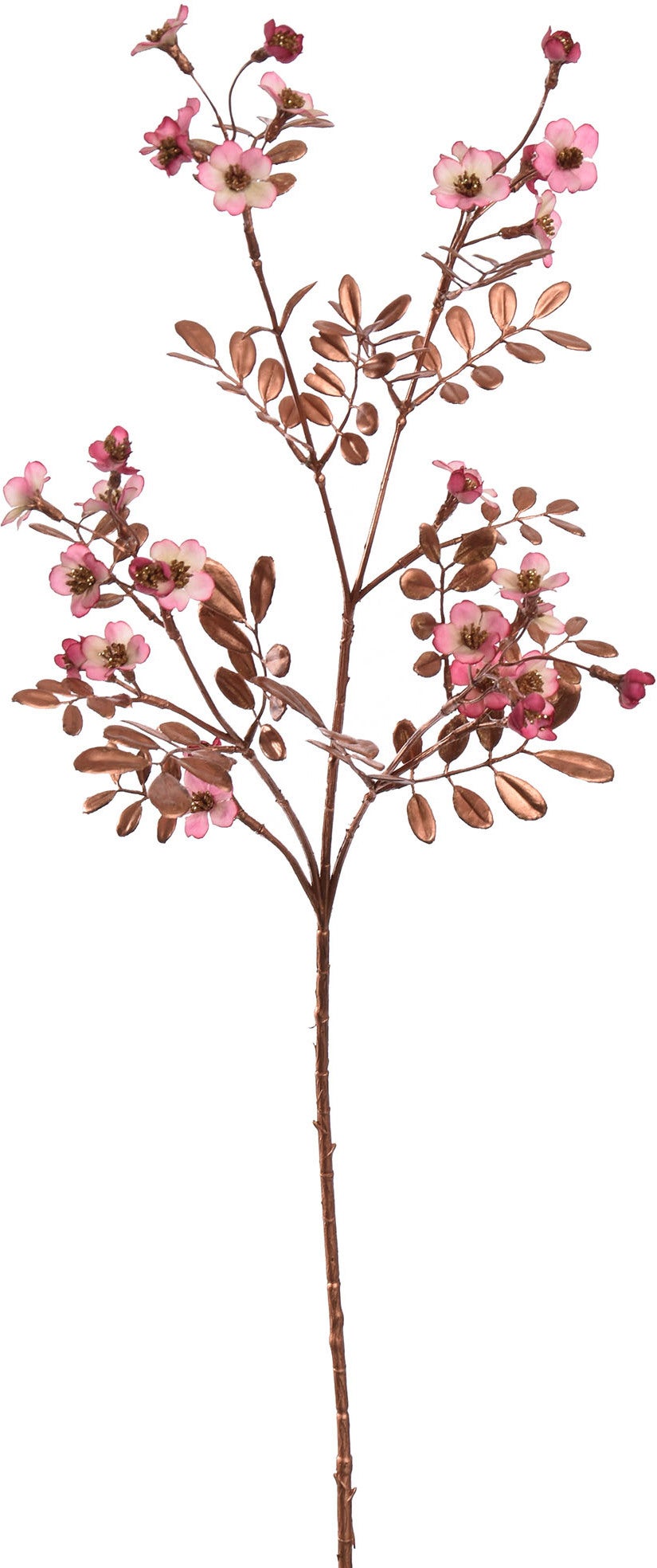 Jasaco PURE kunstbloem met bessen roze 70 cm