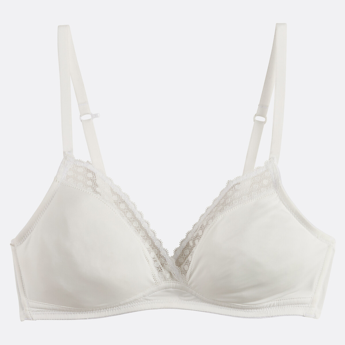 COLEÇÕES LA REDOUTE<br>Sutiã triangular acolchoado em microfibra Vikie