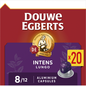 Douwe Egberts Lungo 8 Intens 20 Capsules 104 g