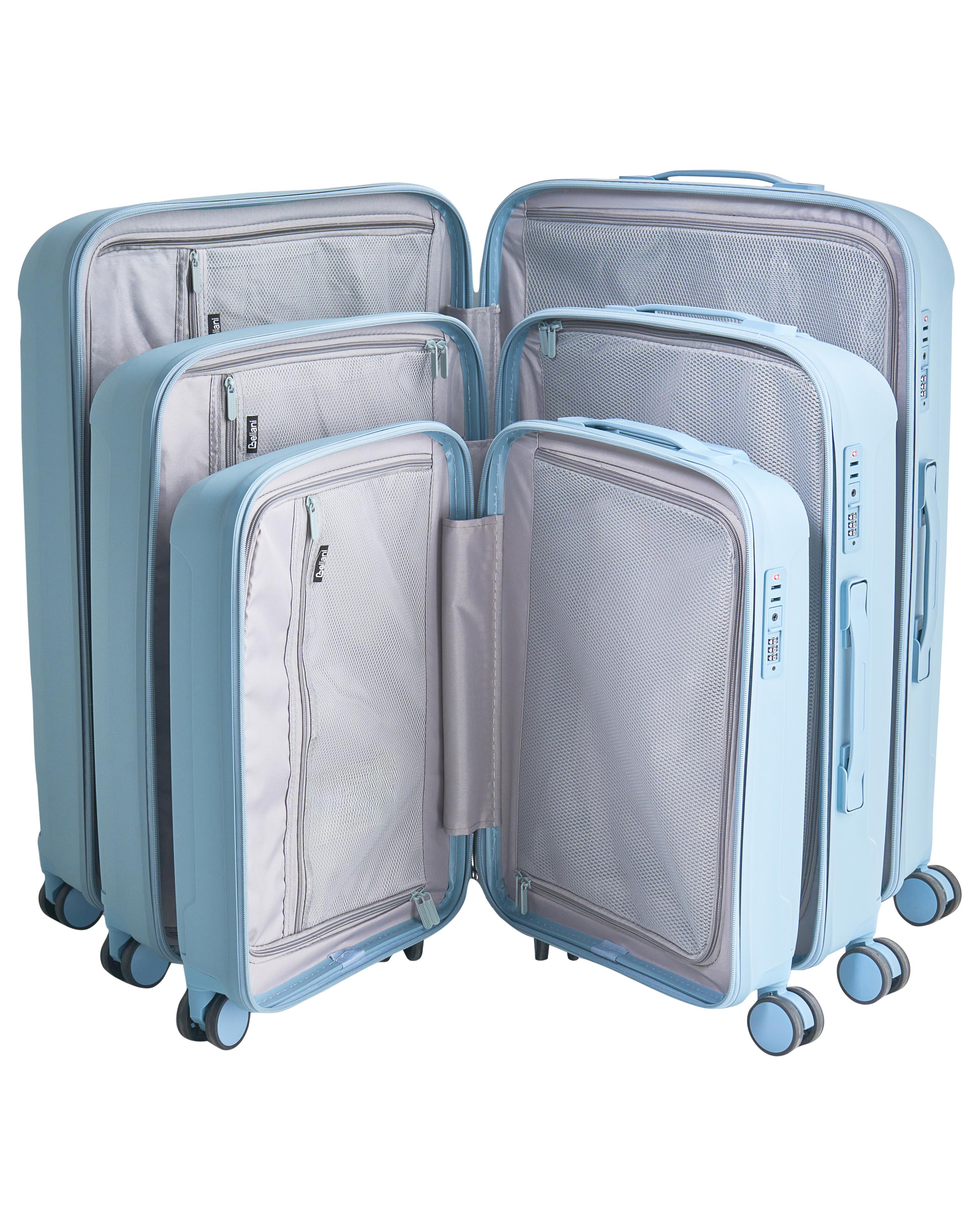 Set van 3 harde koffers TONSAI Blauw