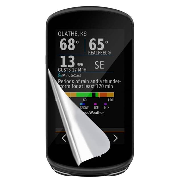 2-Pak Skærmbeskytter PET film Garmin Edge 1030