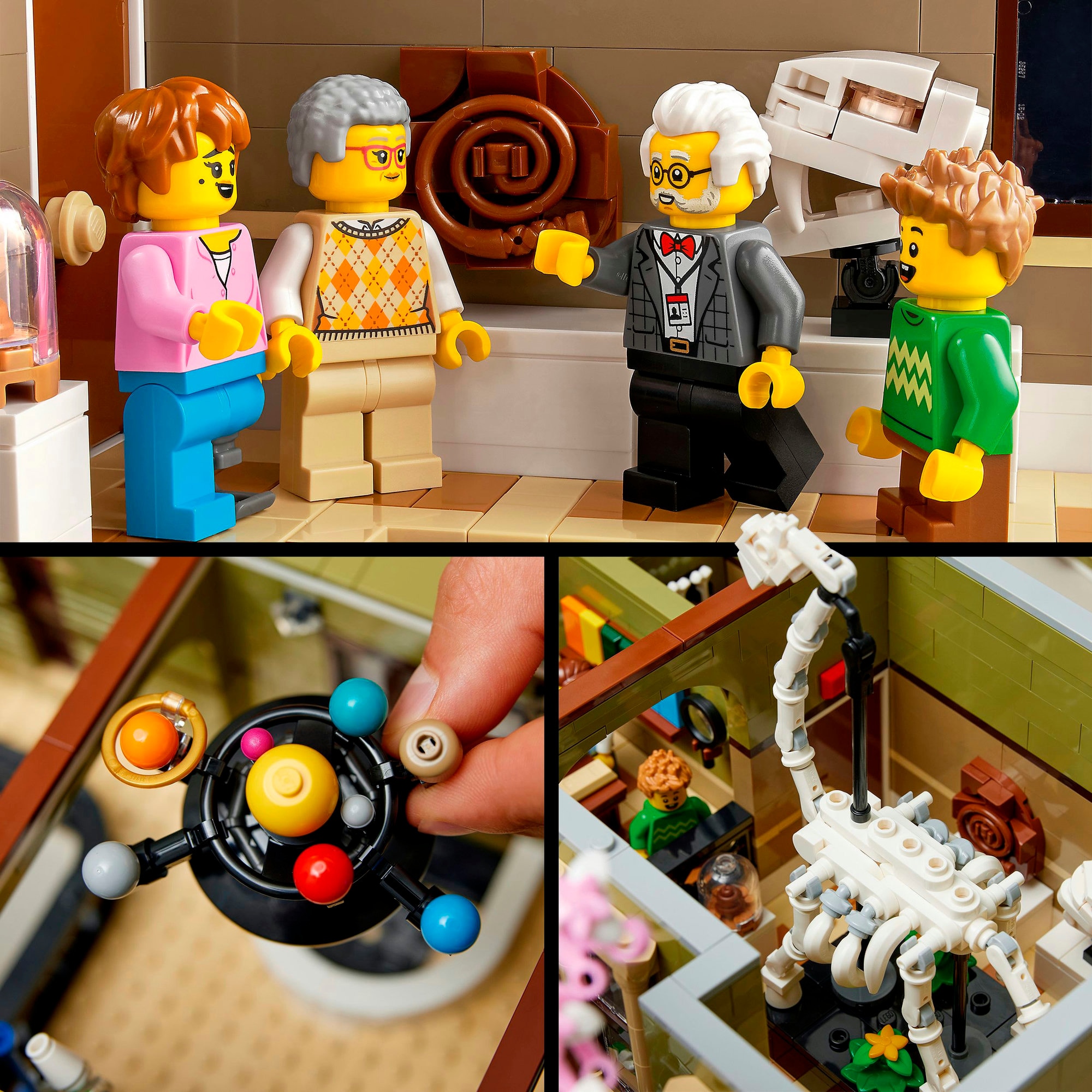 LEGO Konstruktionsspielzeug Icons Naturhistorisches Museum