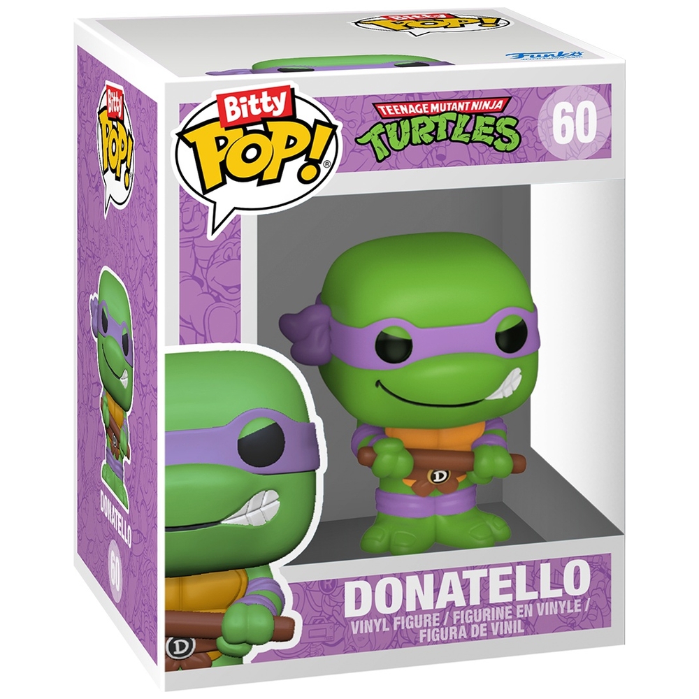POP! Vinyl: Bitty POP Teenage Mutant Ninja Turtles Donatello 4er-Pack