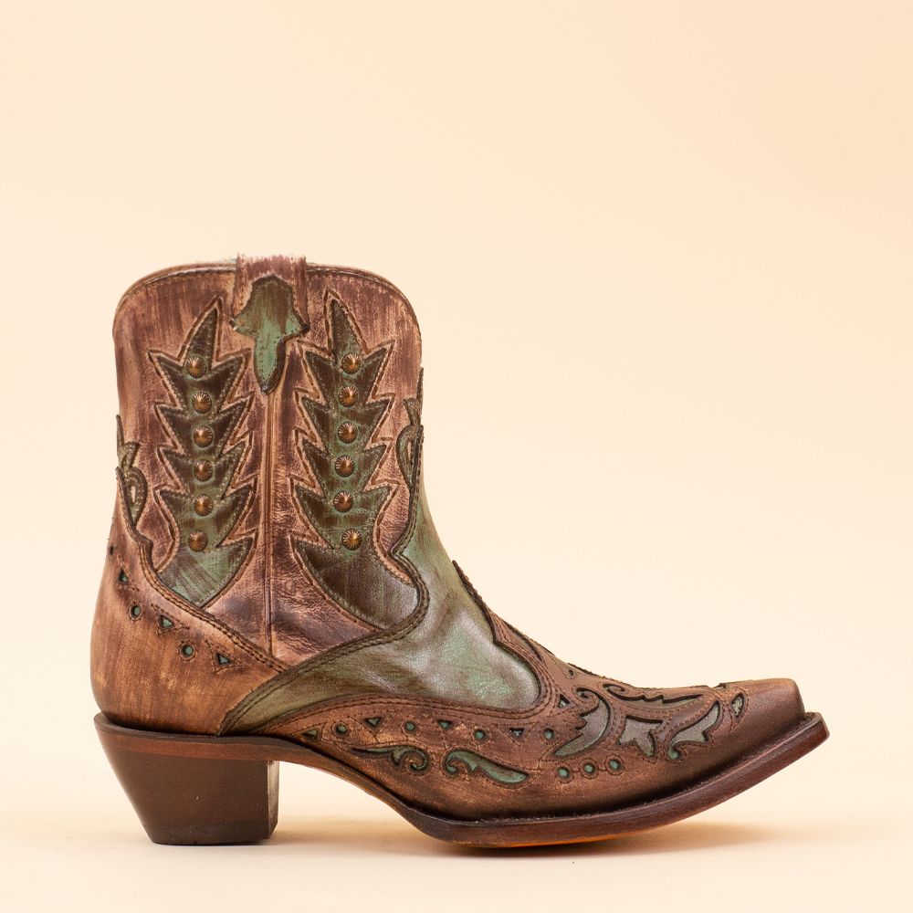 Corral cowboylaarsjes A4751 Sand Overlay