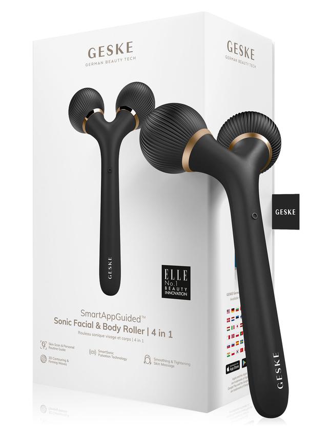 GESKE Sonic Facial & Body Roller - 4 in 1