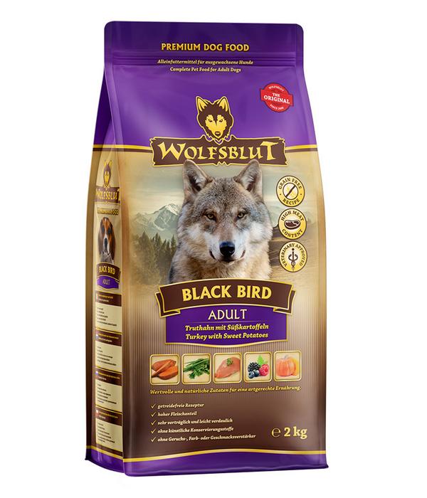 WOLFSBLUT Trockenfutter für Hunde Black Bird,