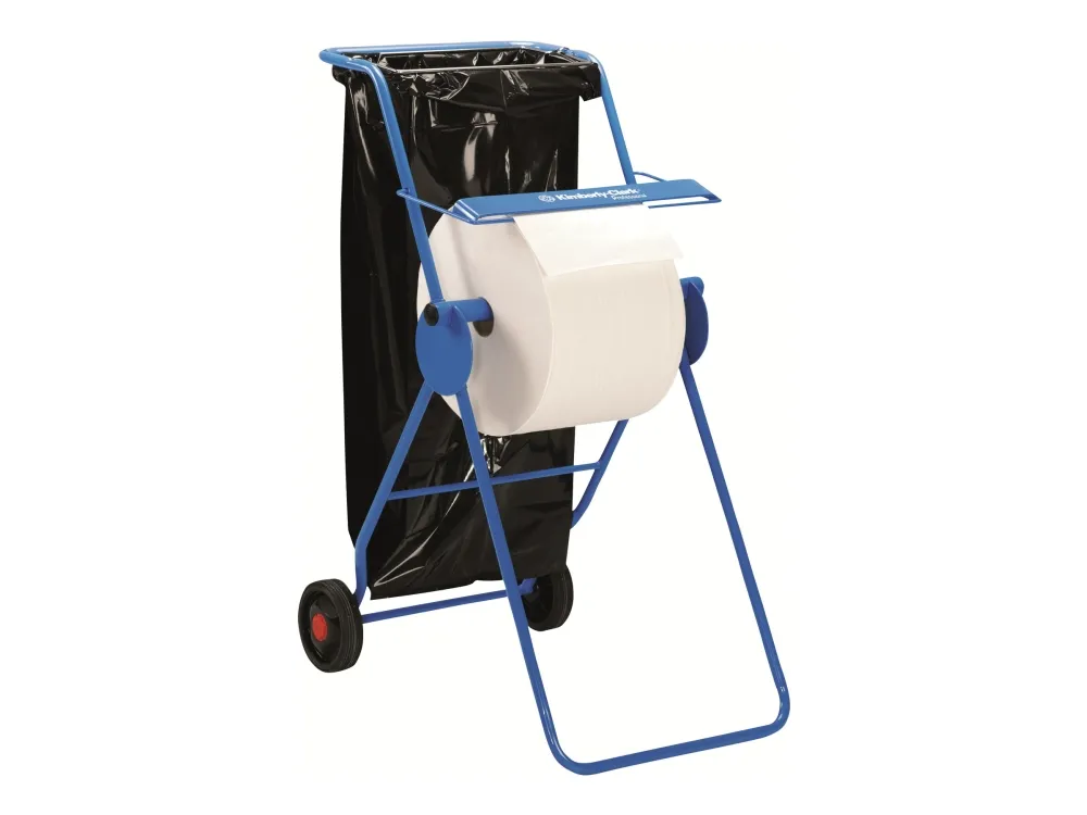 Kimberly-Clark Professional Large - Dispenser af rengøringsklude - stål - blå