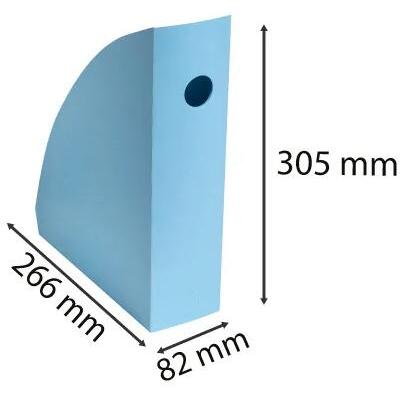 Porte-revues Mag-cube Bee Blue