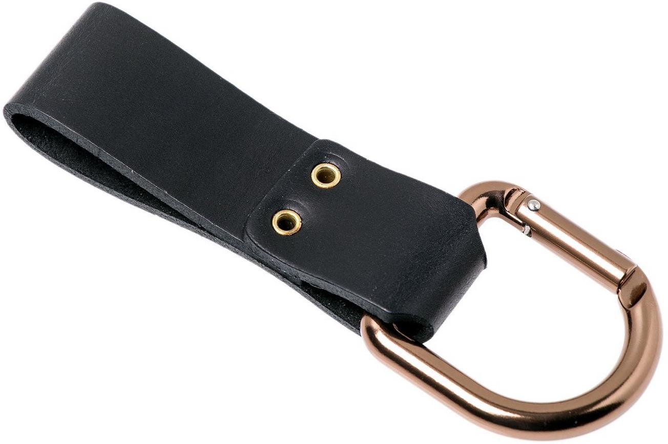 Casström Dangler & Belt Loop Black, riemlus voor messenschedes 10102
