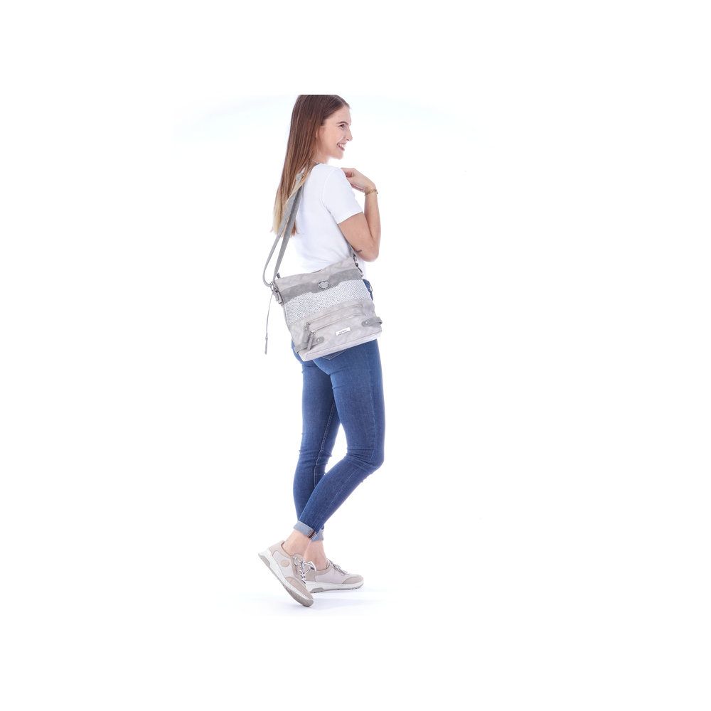 Rieker Tasche grau grau