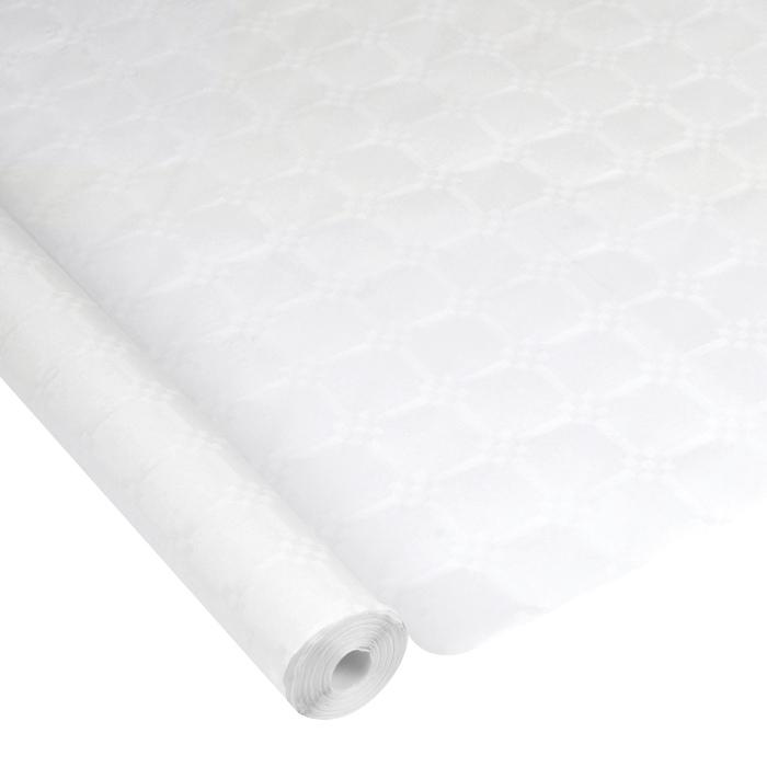 NAPPE DAMASSEE 1.18X50M BLANCHE
