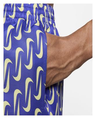 Short de Bain Nike Swoosh Link Violet