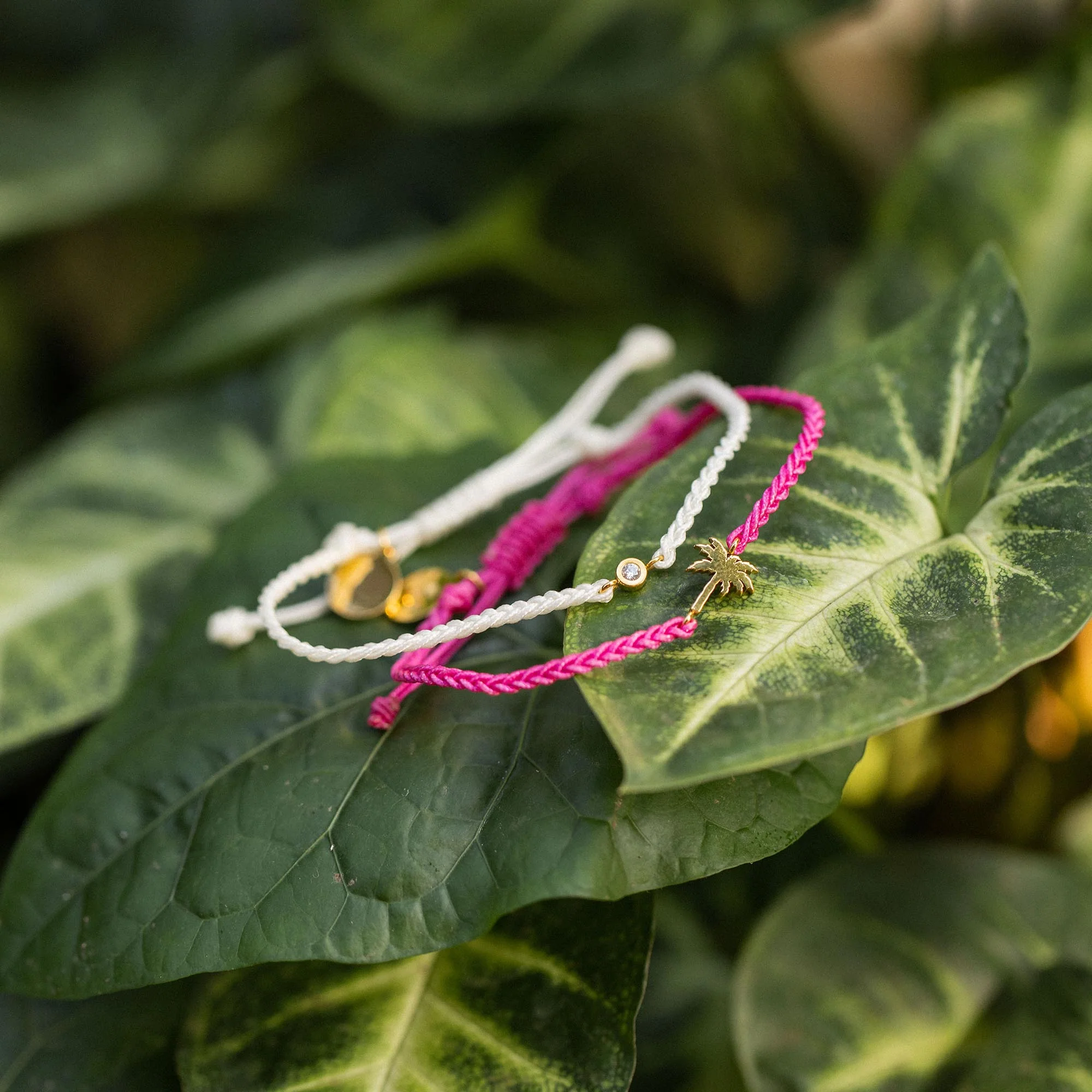 Pink Island Armband Set