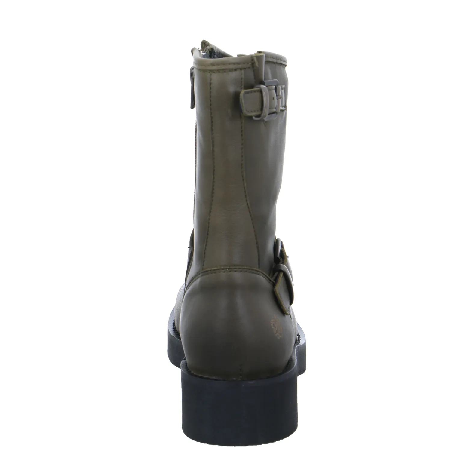 APPLE OF EDEN Boot Olive Leder