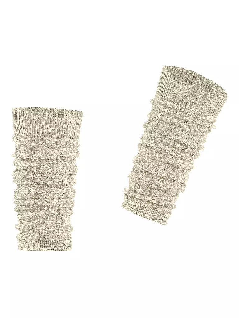 FALKE Stulpen NEEDLEPOINT off-white creme
